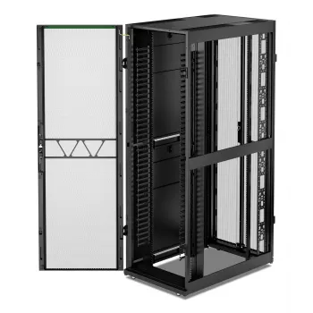 APC NetShelter SX, netwerkrack behuizing, 48U, 2258H x 750W x 1200D mm, met zijkanten, zwart