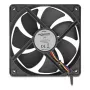 DELOCK 67303 computerventilator 120 mm, 24 V, kogellager, zwart