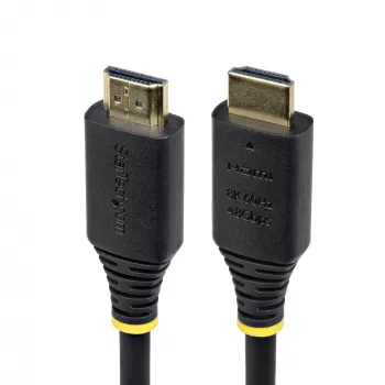 StarTech.com 5m (16ft) gecertificeerde Ultra High Speed HDMI-kabel, 8K 60Hz/4K 120Hz, HDMI 2.1-kabel met HDR10+ / eARC, 48Gbps, 8K HDMI-kabel voor monitor/tv/display, flexibele TPE-mantel