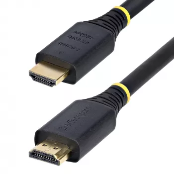 StarTech.com 5m (16ft) gecertificeerde Ultra High Speed HDMI-kabel, 8K 60Hz/4K 120Hz, HDMI 2.1-kabel met HDR10+ / eARC, 48Gbps, 8K HDMI-kabel voor monitor/tv/display, flexibele TPE-mantel