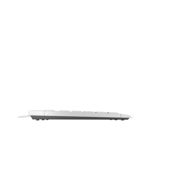 CHERRY STREAM KEYBOARD TKL, bedraad USB, US-indeling met euroteken, lichtgrijs (JK-8600EU-0)