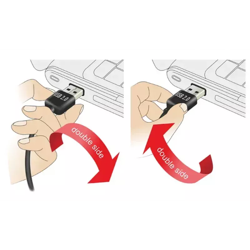USB-kabel DeLOCK 1m USB 2.0 A - Mini-USB m/m