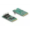 DeLOCK 95272 Interne netwerkkaart 2500 Mbit/s bedraad M.2 Ethernet