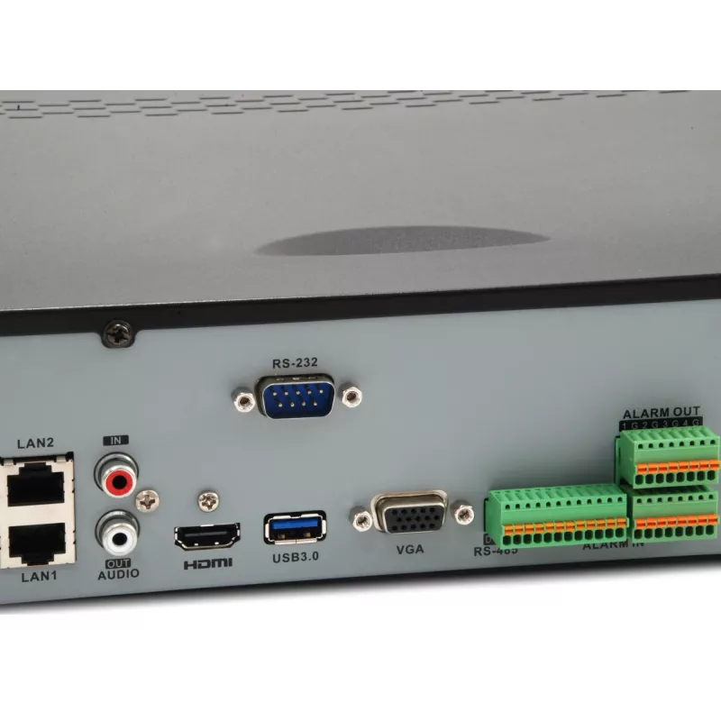 LevelOne GEMINI 16-kanaals netwerk-videorecorder, H.265, 16 kanalen, 3840 x 2160 pixels, 128 gebruikers, H.264, H.264+, H.265, MPEG4, embedded LINUX, 256 Mbit/s
