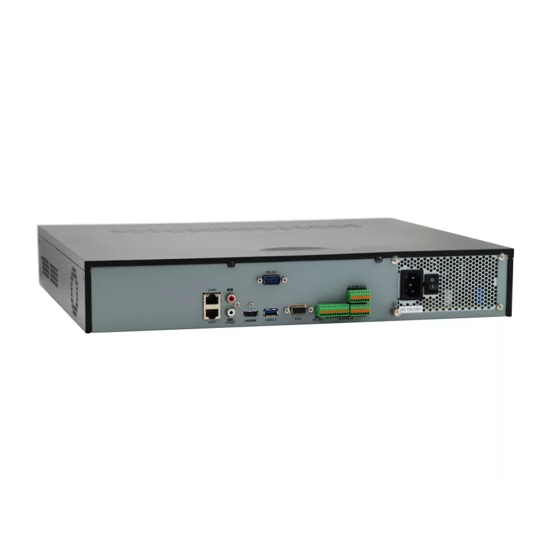 LevelOne GEMINI 16-kanaals netwerk-videorecorder, H.265, 16 kanalen, 3840 x 2160 pixels, 128 gebruikers, H.264, H.264+, H.265, MPEG4, embedded LINUX, 256 Mbit/s