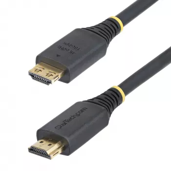 StarTech.com 5m (16ft) High Speed HDMI-kabel met gripstekkers, 4K 60Hz/1440p 144Hz, HDR10/HDCP 2.2/ARC, 18Gbps, UHD HDMI-kabel voor tv/monitor/display, TPE-mantel