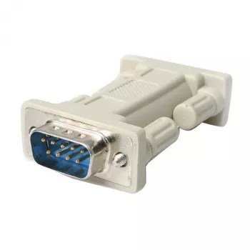 StarTech.com DB9 RS232 seriële nullmodem-adapter - M/M, DB-9, DB-9, wit