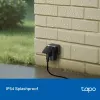 Smart-stekker TP-Link Tapo P410M – outdoor Wi-Fi-stopcontact, 3680 W, 200–250 V, zwart