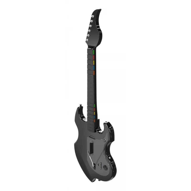 Gitaar PDP Riffmaster zwart grijs draadloos pc PS4 PS5 36h batterij