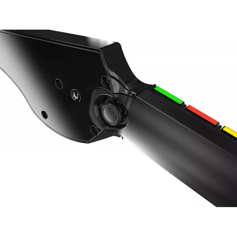 Gitaar PDP Riffmaster zwart grijs draadloos pc PS4 PS5 36h batterij
