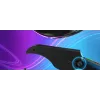 Gitaar PDP Riffmaster zwart grijs draadloos pc PS4 PS5 36h batterij
