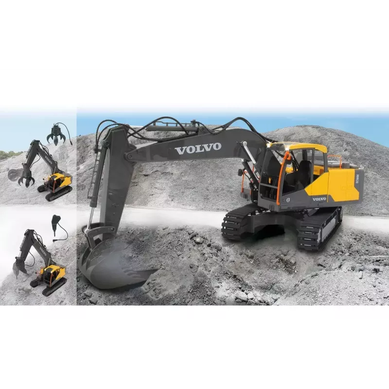 Graafmachine Jamara Volvo EC160E op afstandsbediening elektromotor