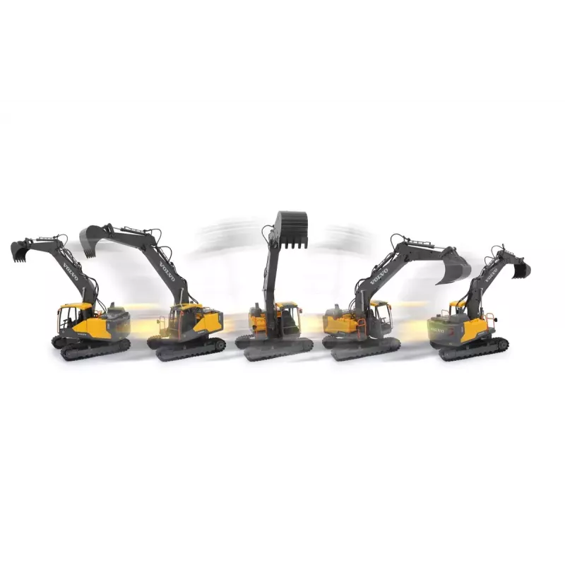 Graafmachine Jamara Volvo EC160E op afstandsbediening elektromotor