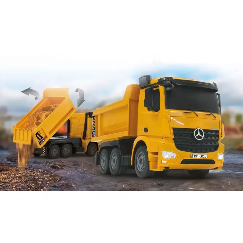 Kiepwagen Jamara 405108 op afstandsbediening elektromotor 1:26