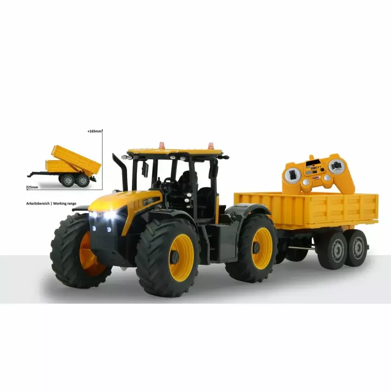 Tractor Jamara JCB Fastrac 1:24 elektromotor RC-model voor kinderen