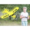 Vliegtuig Jamara Piper J3-CUB elektromotor 150 mAh 106 g
