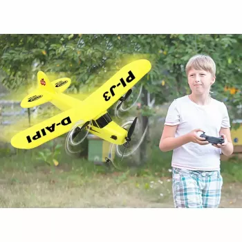 Vliegtuig Jamara Piper J3-CUB elektromotor 150 mAh 106 g