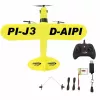 Vliegtuig Jamara Piper J3-CUB elektromotor 150 mAh 106 g
