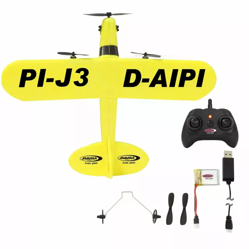Vliegtuig Jamara Piper J3-CUB elektromotor 150 mAh 106 g