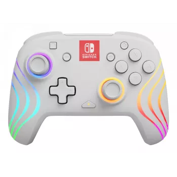 PDP Afterglow Wave wit gamepad analoog / digitaal Nintendo Switch, Nintendo Switch OLED