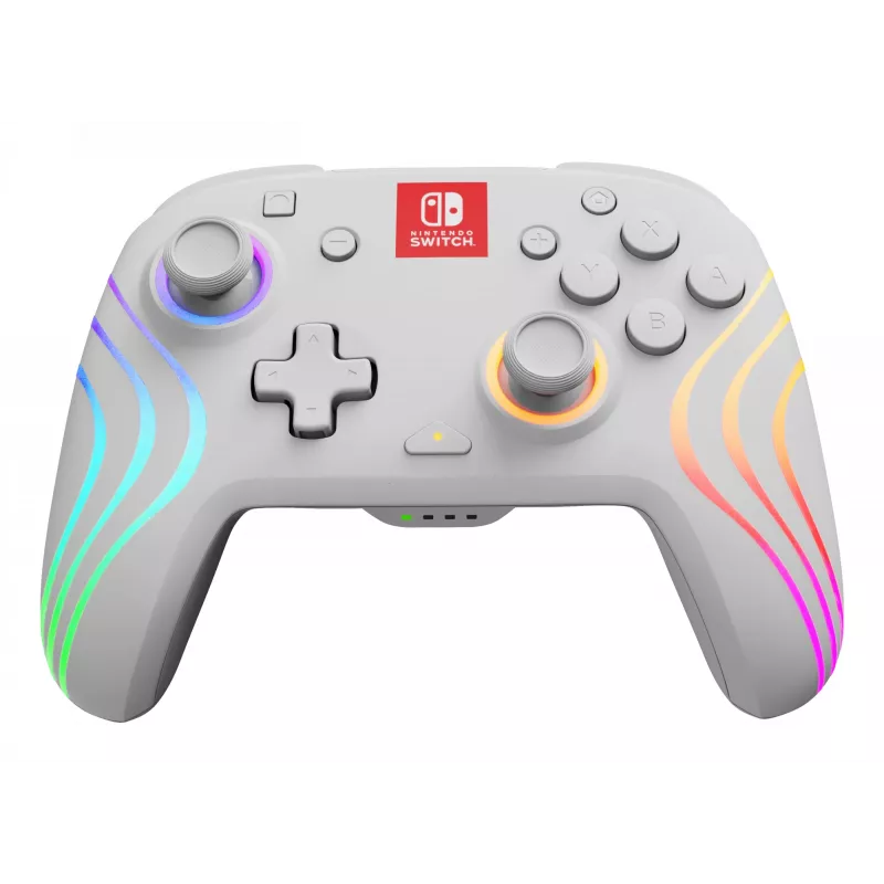 PDP Afterglow Wave wit gamepad analoog / digitaal Nintendo Switch, Nintendo Switch OLED