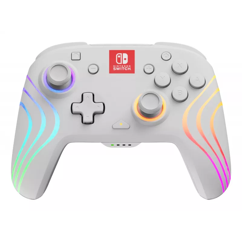 PDP Afterglow Wave wit gamepad analoog / digitaal Nintendo Switch, Nintendo Switch OLED