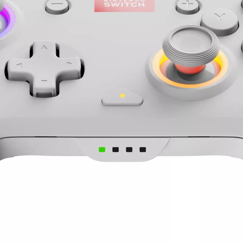 PDP Afterglow Wave wit gamepad analoog / digitaal Nintendo Switch, Nintendo Switch OLED