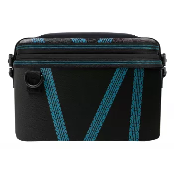 Hardshell-tas PDP Nintendo Switch Kart Drift Overnight Case GLOW zwart blauw