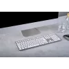 CHERRY KW 9100 slank FOR MAC toetsenbord universeel USB + Bluetooth QWERTY Engels zilver