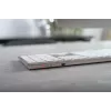 CHERRY KW 9100 slank FOR MAC toetsenbord universeel USB + Bluetooth QWERTY Engels zilver