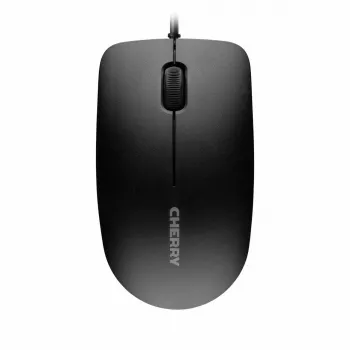 Bedraad Cherry CHERRY DC 2000 full-size USB-toetsenbord met QWERTZ-layout, 109 toetsen, 1,8 m kabel, zwart — inclusief muis