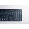 CHERRY KW 9100 slank toetsenbord universeel RF draadloos + Bluetooth zwart