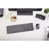 CHERRY KW 9100 slank toetsenbord universeel RF draadloos + Bluetooth zwart