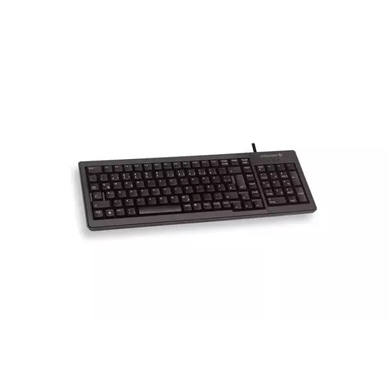 CHERRY XS G84-5200 COMPACT TOETSENBORD, bedraad, USB/PS2, zwart, (QWERTY - UK)