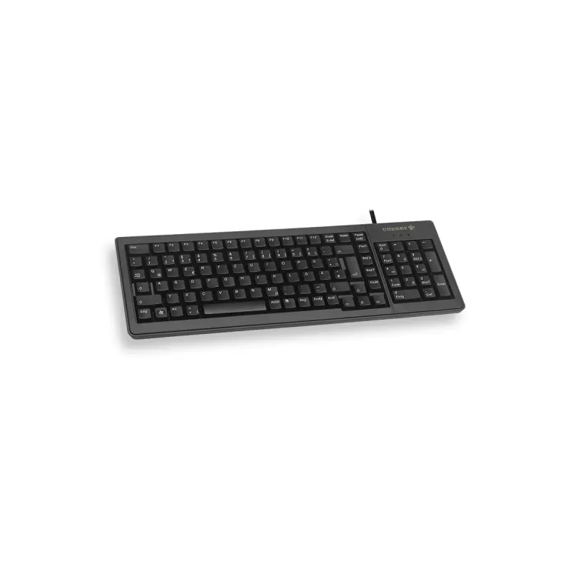 CHERRY XS G84-5200 COMPACT TOETSENBORD, bedraad, USB/PS2, zwart, (QWERTY - UK)