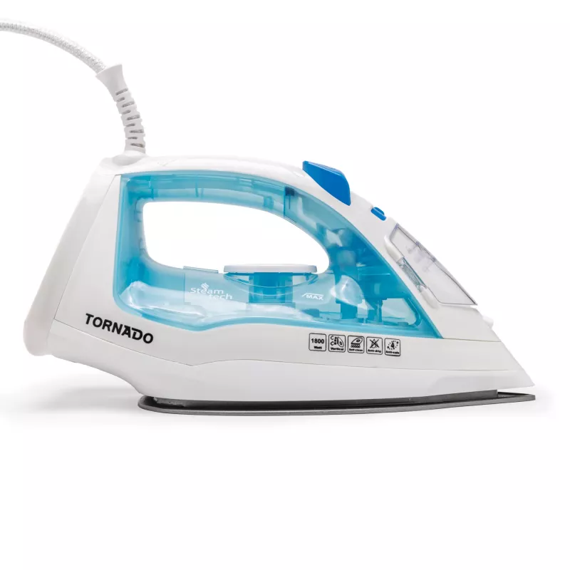 TORNADO TST-1800 | strijkijzer met teflon strijkzool & 160 g stoomstoot