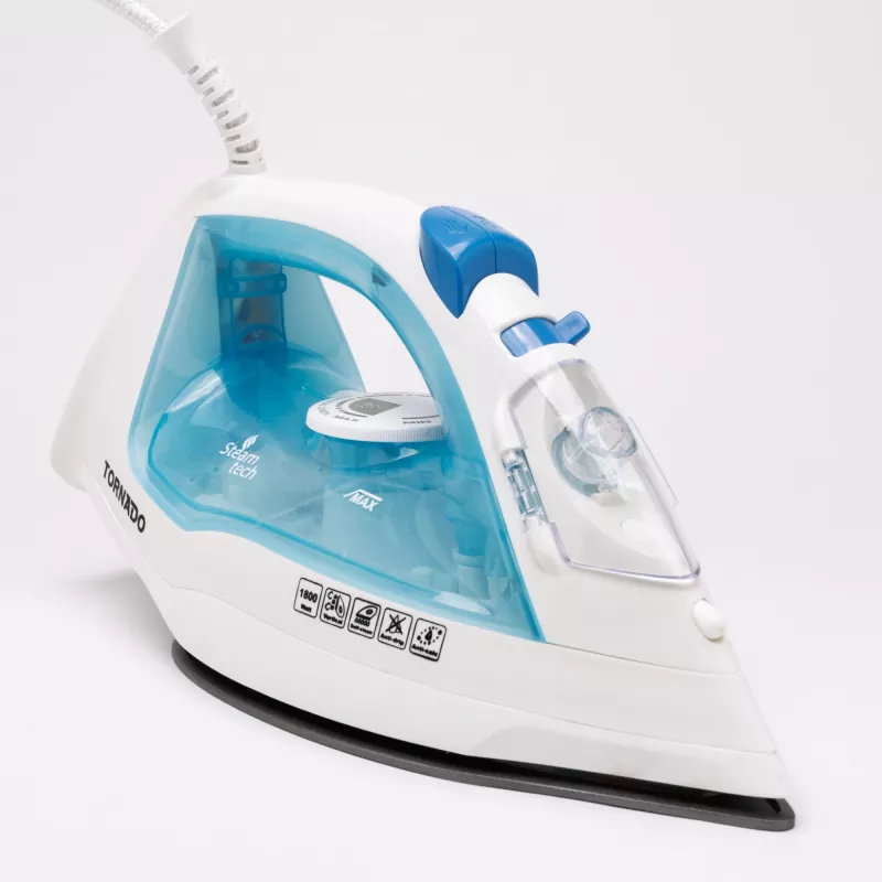 TORNADO TST-1800 | strijkijzer met teflon strijkzool & 160 g stoomstoot