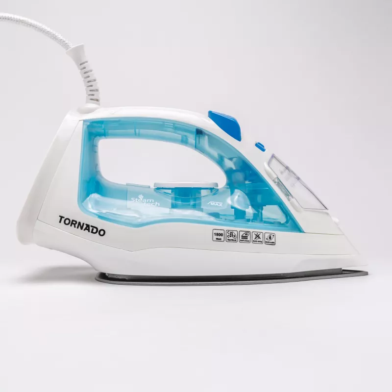 TORNADO TST-1800 | strijkijzer met teflon strijkzool & 160 g stoomstoot
