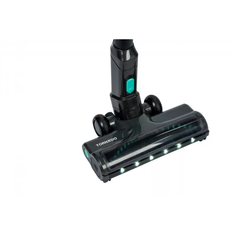TORNADO VCHSD300GC | 300 W draadloze handstofzuiger met HEPA-filter & LED-verlichting op mondstuk