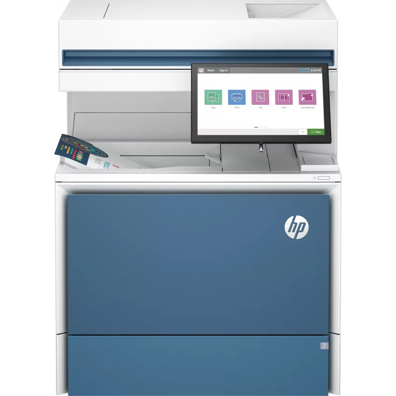 HP Color LaserJet Enterprise Flow MFP 6800zf printer, laser, kleurendruk, 1200 x 1200 DPI, A4, direct printen, grijs