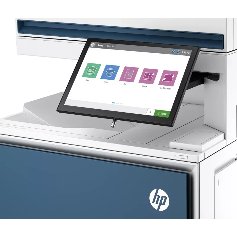 HP Color LaserJet Enterprise Flow MFP 6800zf printer, laser, kleurendruk, 1200 x 1200 DPI, A4, direct printen, grijs