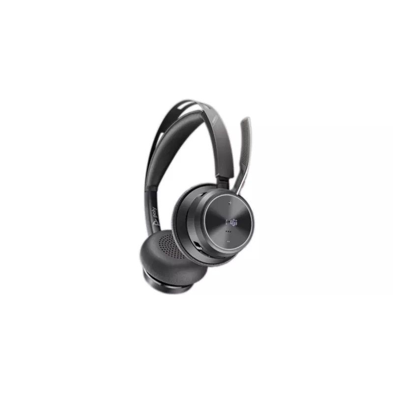 HP Poly Voyager Focus 2-M USB-C-C headset USB-C/A adapter laadstation
