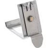 InLine keystone-montageframe voor DIN-rail, 1-poorts, metaal