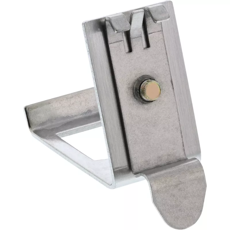 InLine keystone-montageframe voor DIN-rail, 1-poorts, metaal