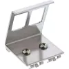InLine keystone-houder voor DIN-rail, 2-poorts, metaal