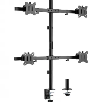 InLine tafelhouder voor 4x tv / LED / TFT beeldscherm tot 81cm 32 inch max. 9kg