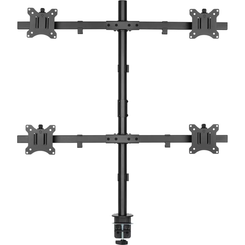 InLine tafelhouder voor 4x tv / LED / TFT beeldscherm tot 81cm 32 inch max. 9kg