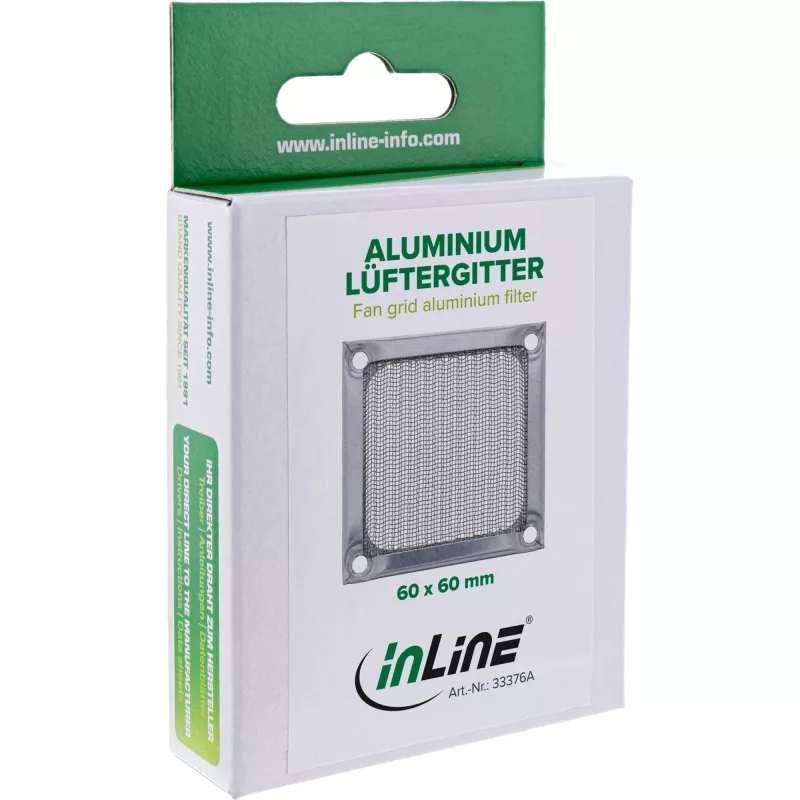 InLine ventilatorrooster aluminiumfilter InLine 33376A