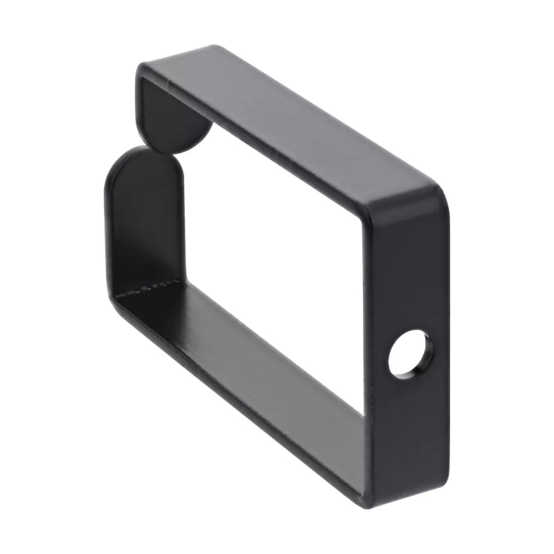 Kabelhouder InLine 43x70mm metaal zwart — universele kabelhouder, 12,3×70×55 mm