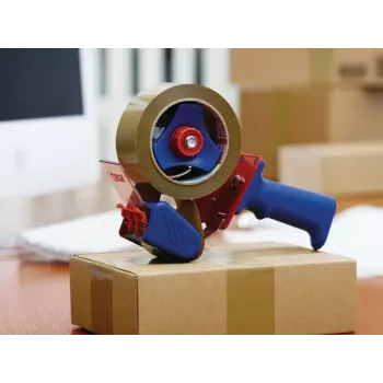 Tape dispenser TESA 6300 Metaal Rubber Blauw Rood